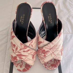 Gucci Webby Mule Sandal SZ 36